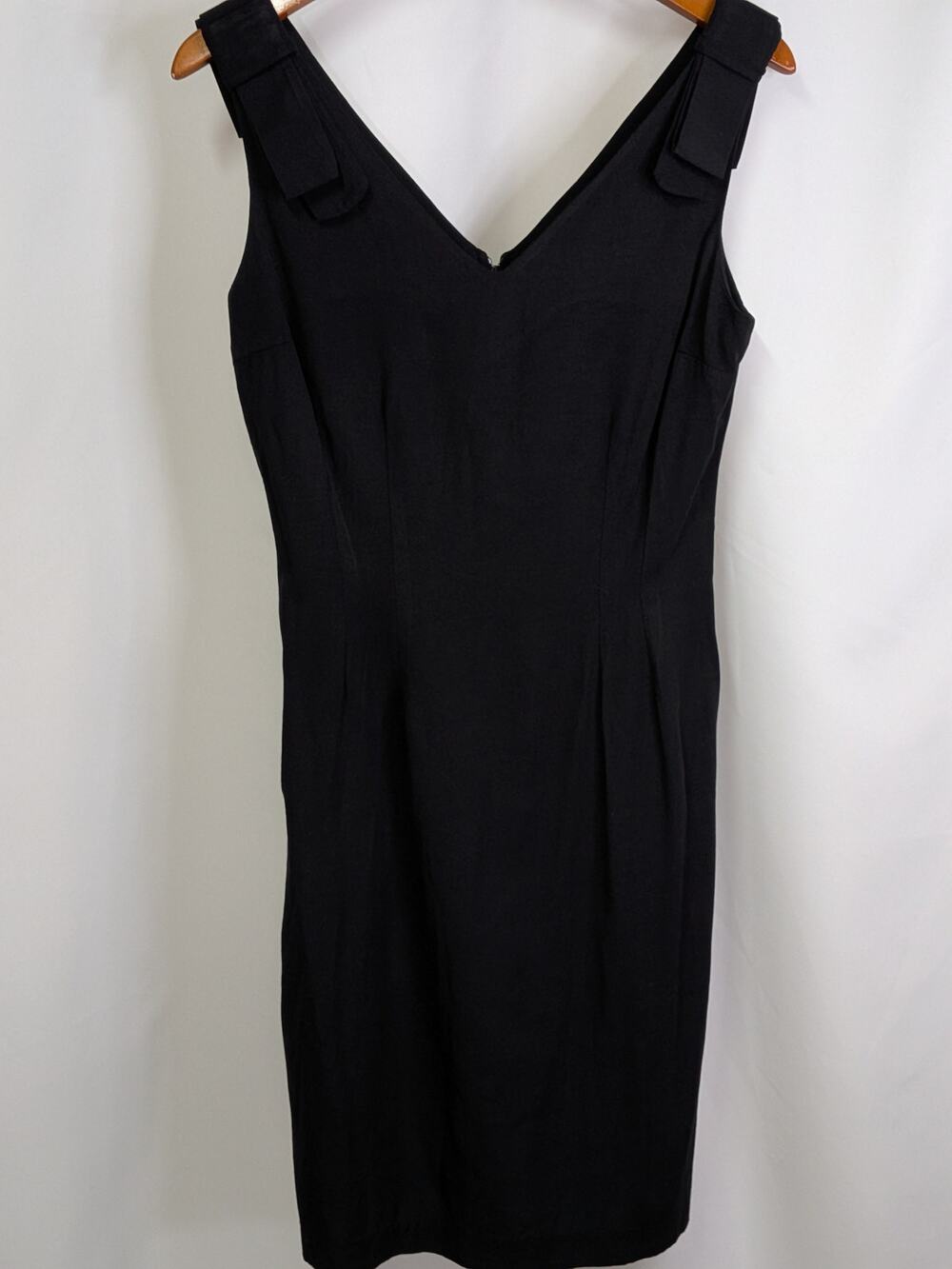 Vintage 1990's My Michelle LBD with Shoulder Bows, size 9/10